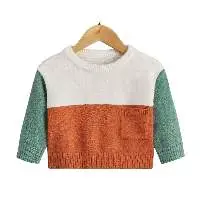 Eco Friendly Yarn Kids Sweaters Pullover OEM 