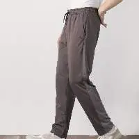 Baggy Casual Canvas Track Pants Men Cotton 