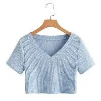 Women's Eco-Friendly Solid Cute Knitted Cotton