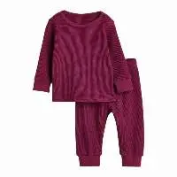 Kids Summer Soft Knitted Pajamas Cotton  