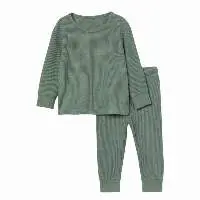 Toddler Unisex Knitted Pajamas Cotton Soft Breat