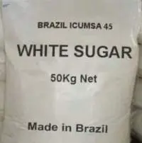 White Refined Sugar Icumsa 45