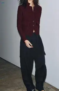 Fitted Boucl Wool Jacket