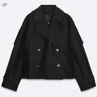 Short Water-Repellent Trench