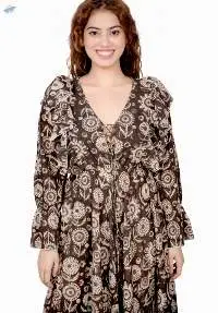 Pink Paisley Halter Maxi Dress