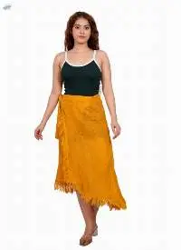 Neutral Botanical Maxi Skirt