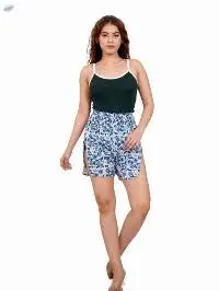 Multicolor Bold Floral Shorts