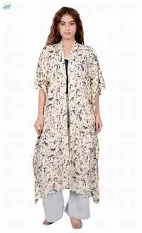 Multi-Color Boho Floral Kimono