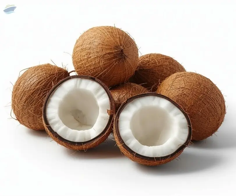 Semi Husk Coconuts