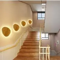 Wooden Wall Lamp