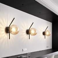 Wrought Iron Wall Lamp