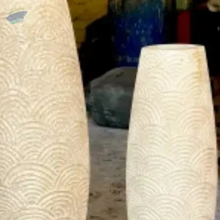 OG-11 Vases with Woven/Basketweave Pattern