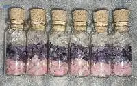Gemstone Bottles With Multicolor Chips