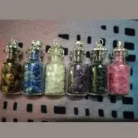 Gem Bottles With Metal Cap (BG158RH)