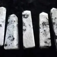 TN1361 Rainbow Moonstone Obelisks