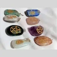 PK237 Pendants With Chakra Symbols TY