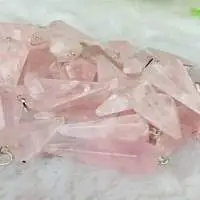 PK239 Rose Quartz Pendulum