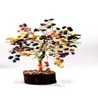 GT285RH (Tree Wood Base Chakra Stones)