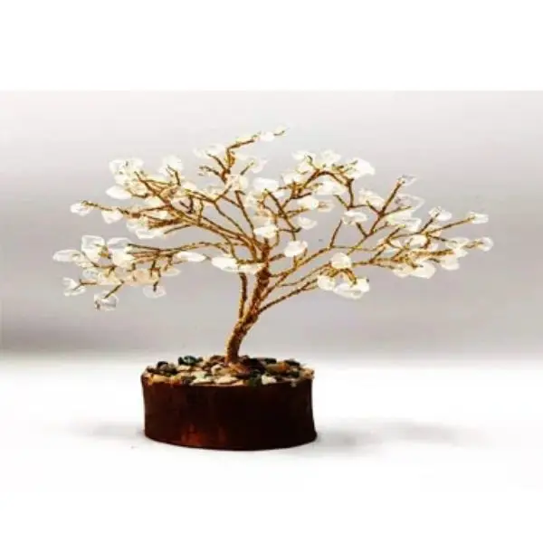 GT286RH (Tree Wood Base Crystal Quartz)