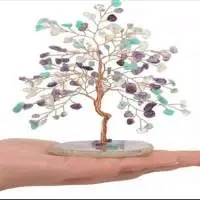 Gem Tree New Amethyst Aventurine Crystal With  