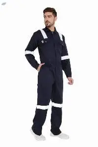 Navy Blue Fire Retardant Coverall