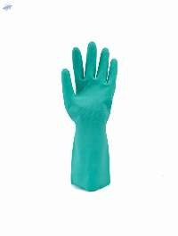 Green Latex Chemical Resistant Gloves
