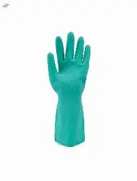 Green Latex Chemical Resistant Gloves