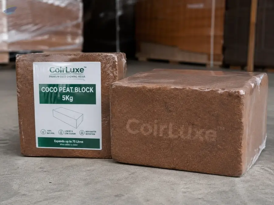 Low Ec 6mm Coco Peat 5kg Block