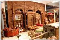 Traditional Hand Carved Wooden Temple