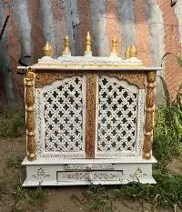 Traditional Painted Wooden Temple