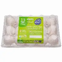 Table Eggs, Plastic Tray, 15 Eggs (XL)
