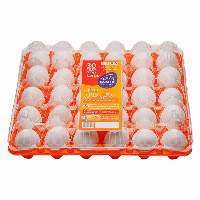 Table Eggs, Plastic Tray, 30 Eggs L
