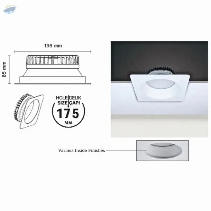 Adjustable Led Downlight - Velar R Series