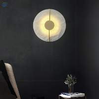Marble And Brass Wall Light - Gmarb Design