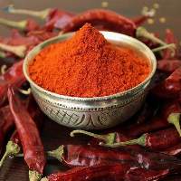 Red pepper chilli powder