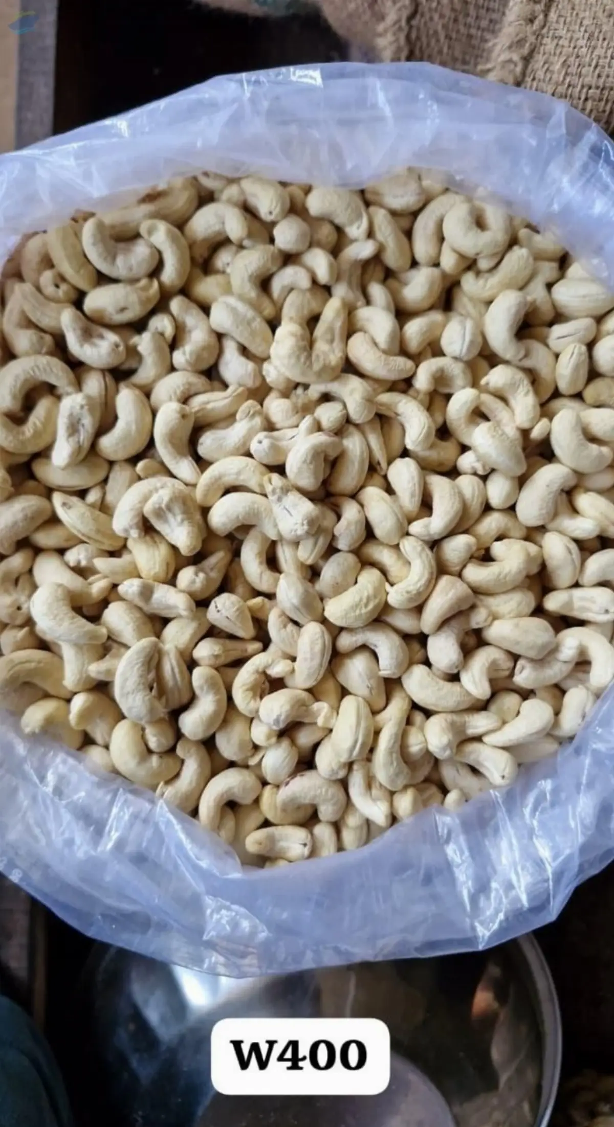 Cashew Nuts Grade W400