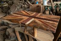 Wooden Square Table