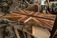 Wooden Square Table
