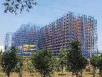 Racking Clad Building