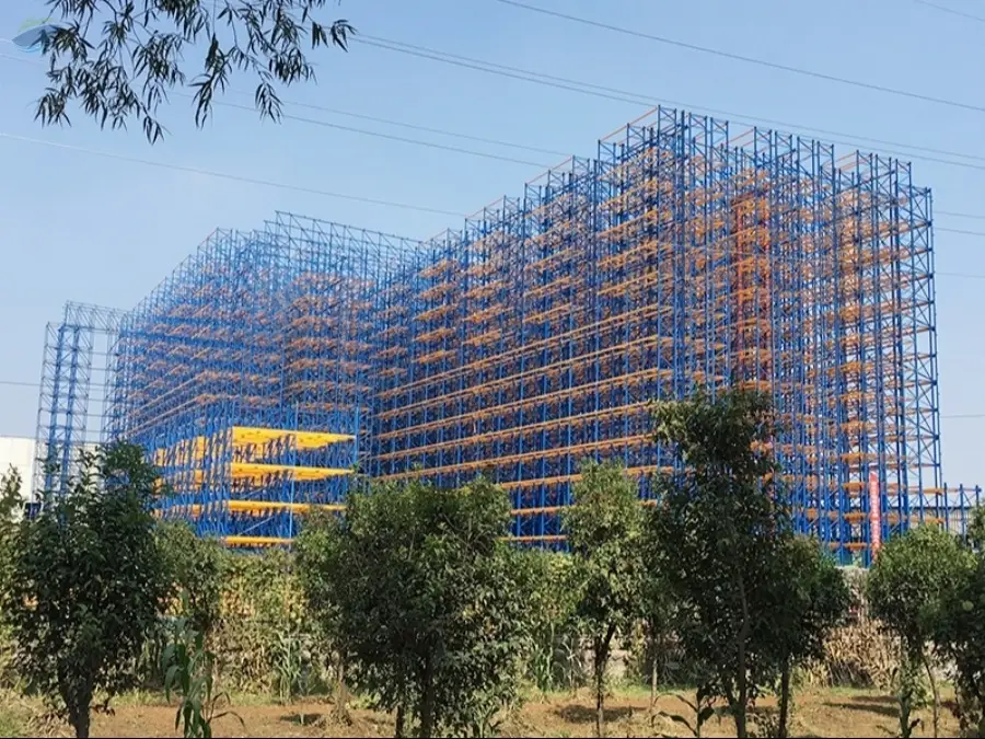 Racking Clad Building