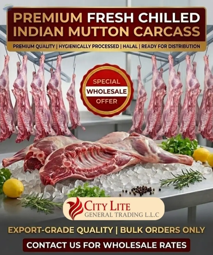 Premium Fresh Chilled Mutton Carcass