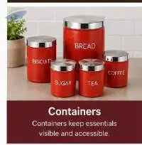 Kitchen Storage Containers Set