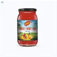 Mix Fruit Jam Glass Bottle