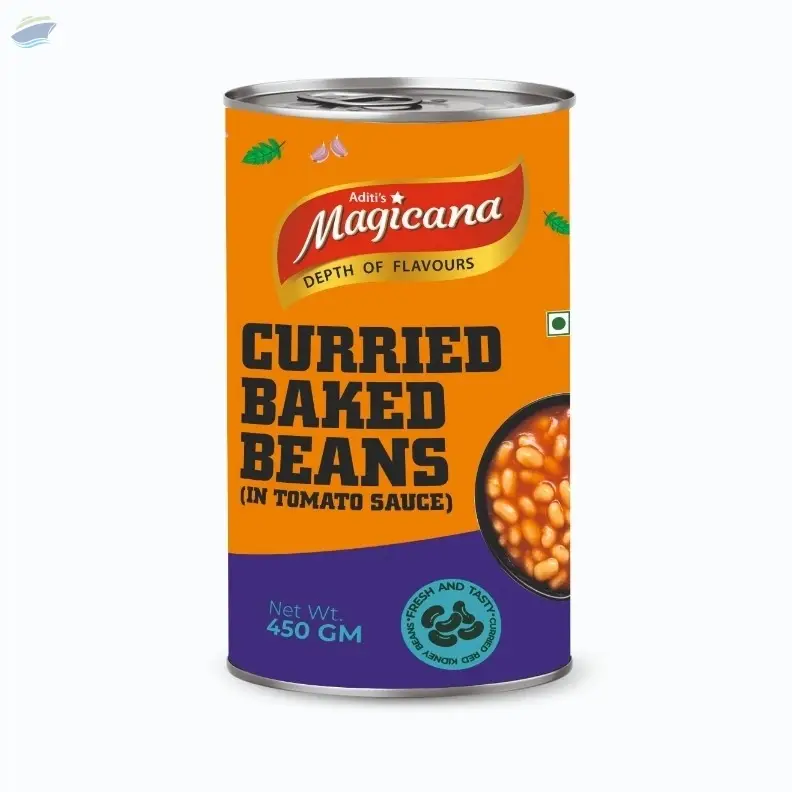 Curried Baked Beans In Tomato Sauce