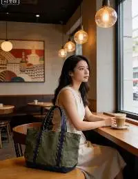 BSCI 16oz Washed Canvas Tote 