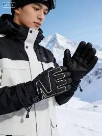 BSCI Certified Men's' Waterproof Ski Gloves