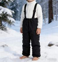 Kids Waterproof Insulated Ski Bib Pants