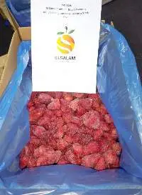 Frozen Strawberries