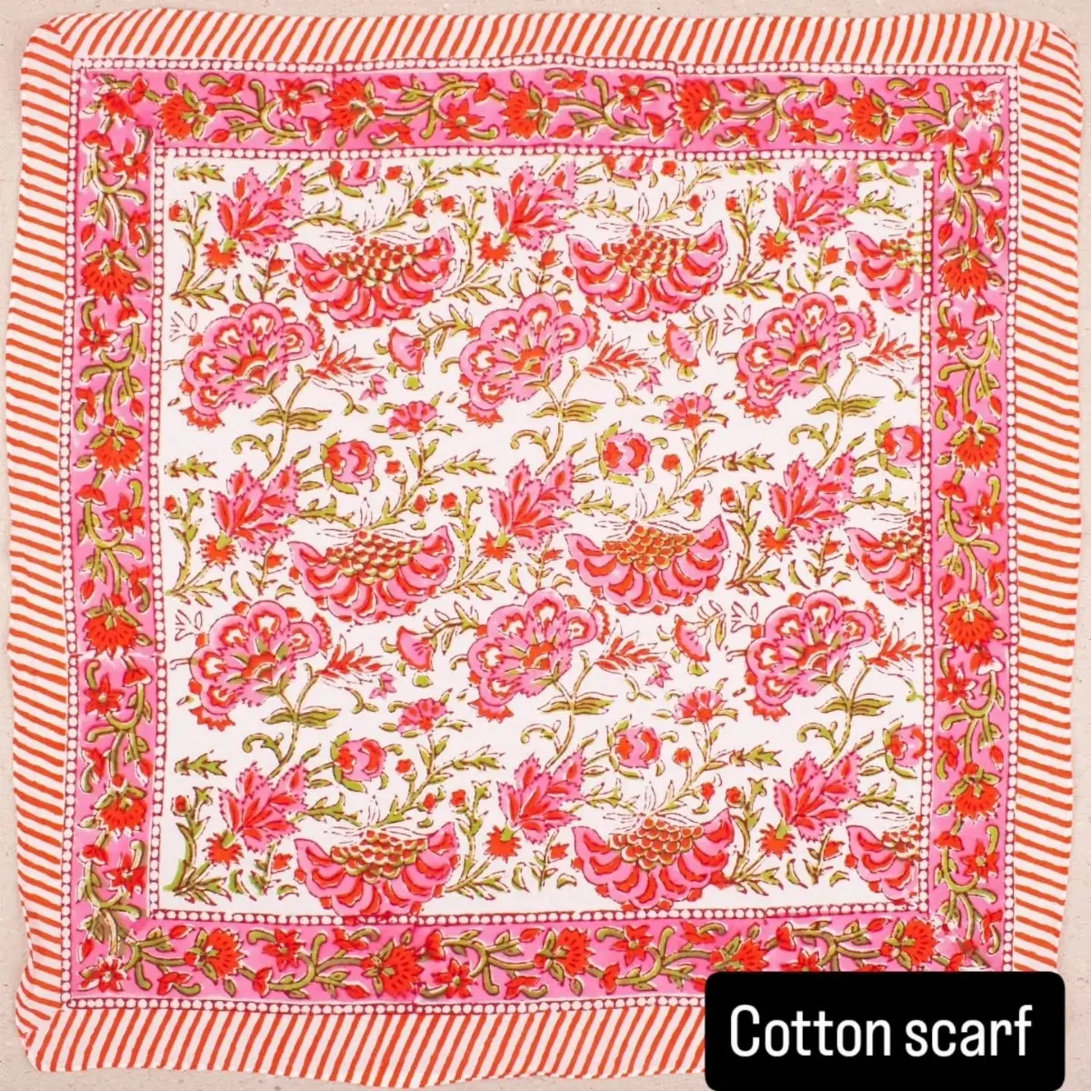 100% Cotton / Cotton Voile Cotton Scarf