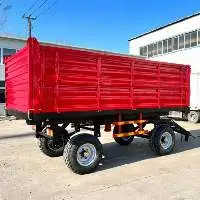 Used Hydraulic Brake Farm Trailer Gear Durable
